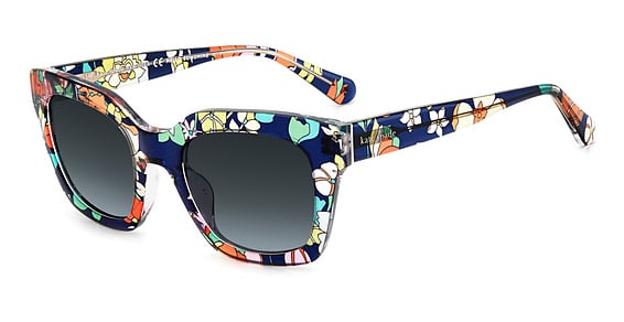 Kate Spade Camryn/S/US - X199o Pttrmultc, Acetate, Rectangle frame
