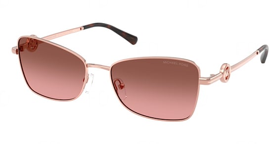 Michael Kors MK1187 ANDROS - Rose Gold, Metal, Mixed Shapes frame