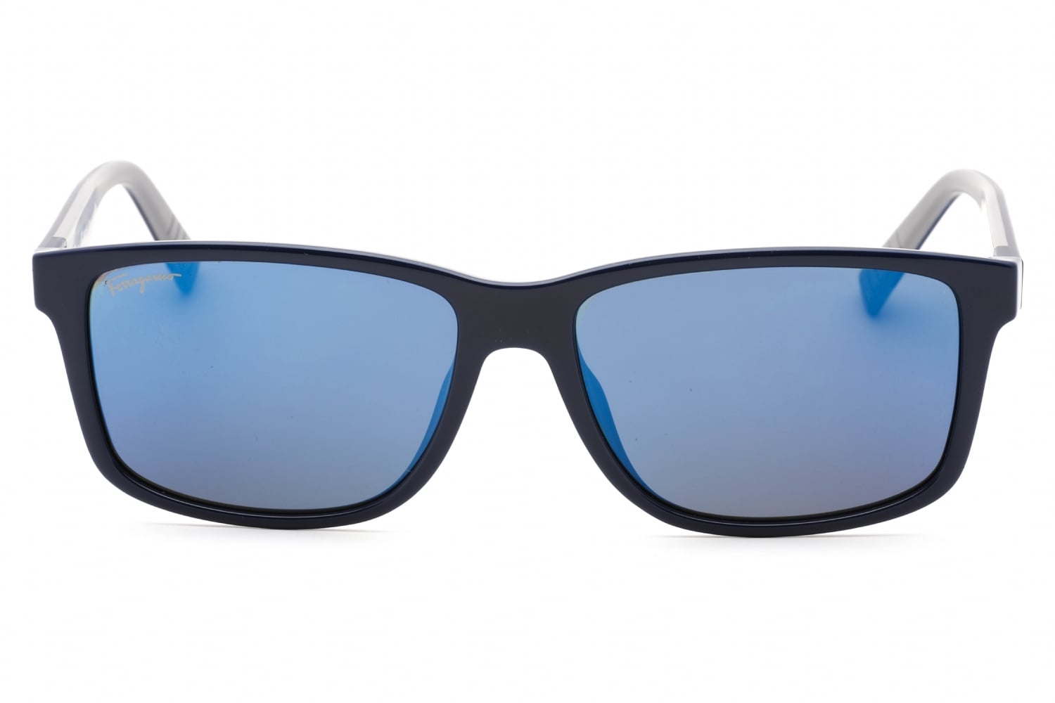 Salvatore Ferragamo SF938S - Blue/grey, Mixed Materials, Mixed Shapes frame
