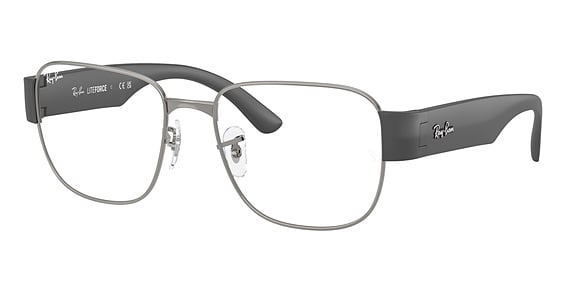 Ray-Ban RX6532 - Gunmetal, Metal, Rectangle frame