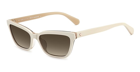 Kate Spade KS Aisha 2/S - Hamha Champagne, Acetate, Rectangle frame