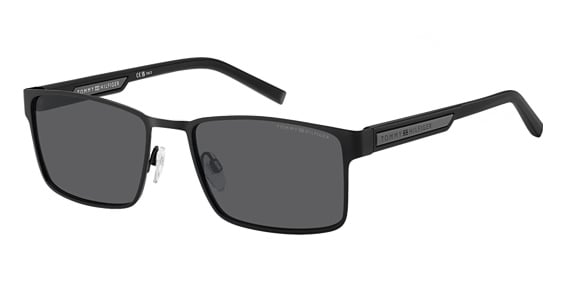 Tommy Hilfiger TH 2087/S - 003ir Mtt Black, Metal, Rectangle frame
