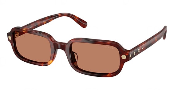 COACH HC8465U CFU11 - Walnut Tortoise, Plastic, Mixed Shapes frame