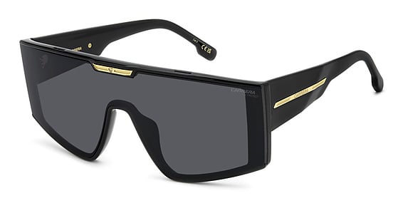 Carrera Victory C 18/S - 807ir Black, Plastic, Wrap-Around frame