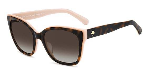 Kate Spade KS Daesha 2/G/S - 0t4la Hava Pink, Acetate, Rectangle frame