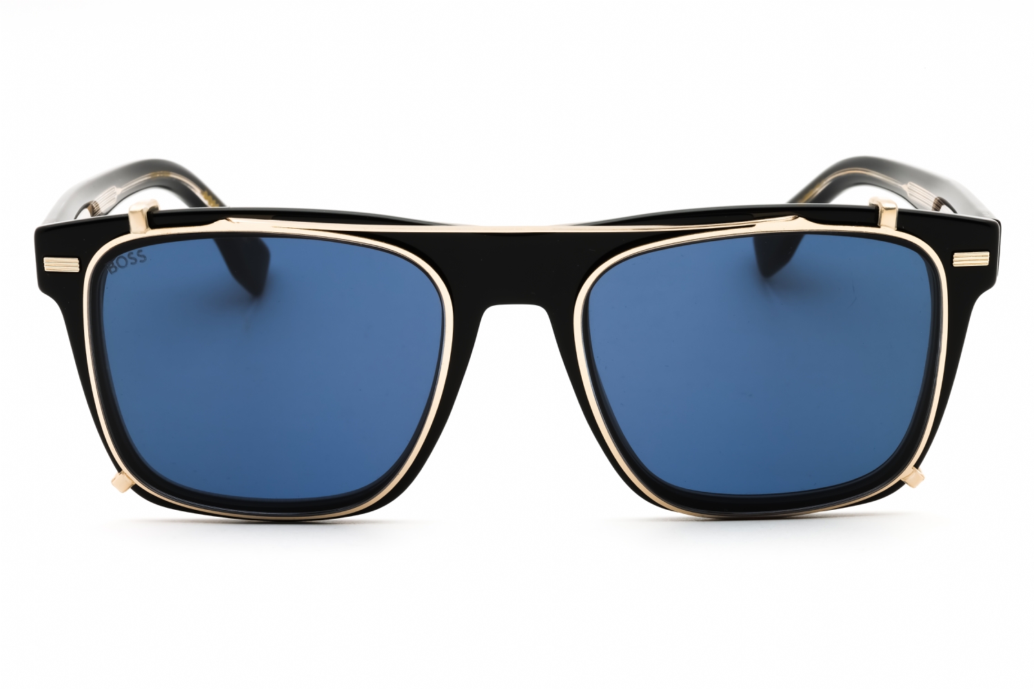 Hugo Boss BOSS 1445 - Black, Plastic, Rectangle frame