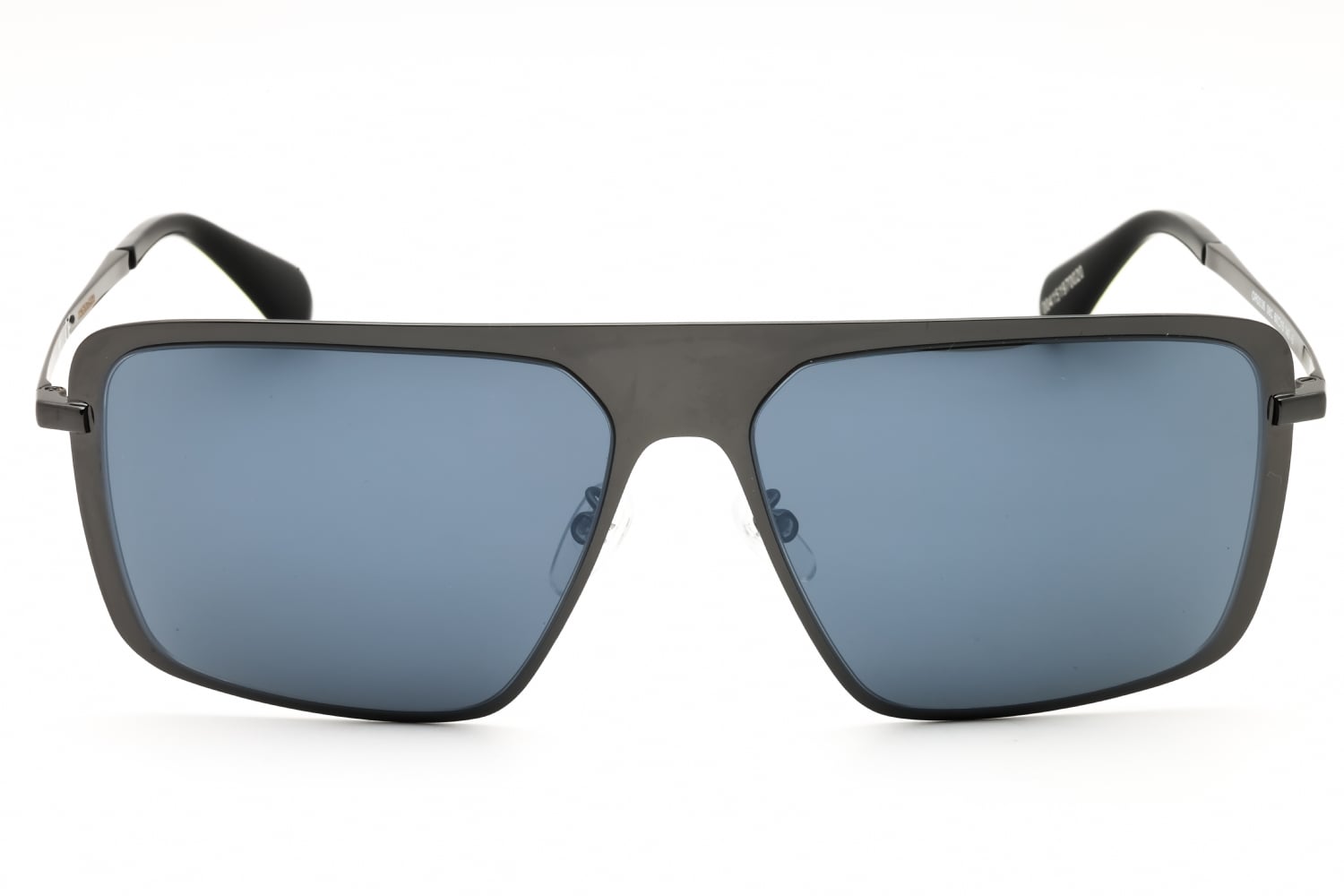 Adidas OR0036 - Shiny Gunmetal, Metal, Rectangle frame