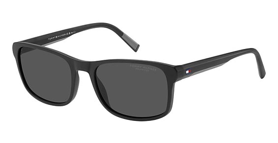 Tommy Hilfiger TH 2325/S - 807m9 Black, Plastic, Rectangle frame