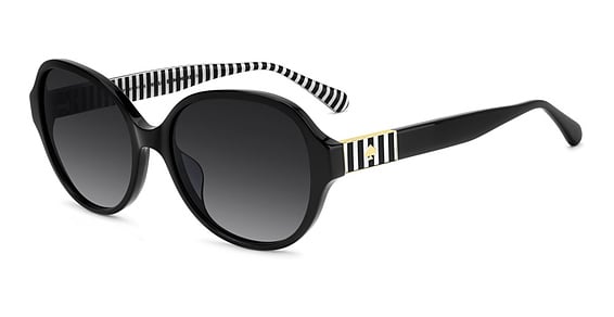 Kate Spade KS Emalie 2/G/S - 8079o Black, Acetate, Oval frame