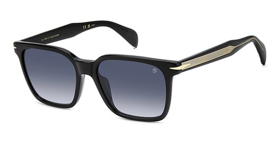 David Beckham DB 1199/G/S - 80708 Black, Acetate, Rectangle frame