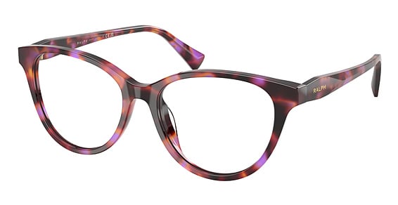 Ralph RA7198U - Violet Havana, Plastic, Oval frame