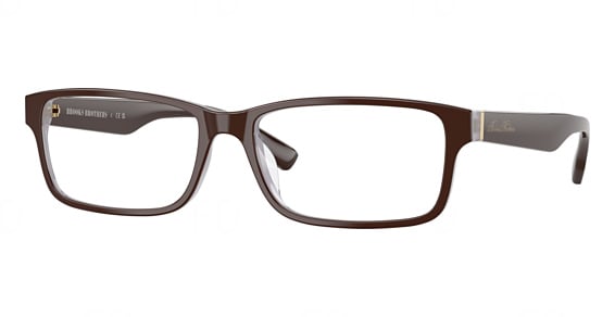 Brooks Brothers BB2086U - Brown, Plastic, Mixed Shapes frame
