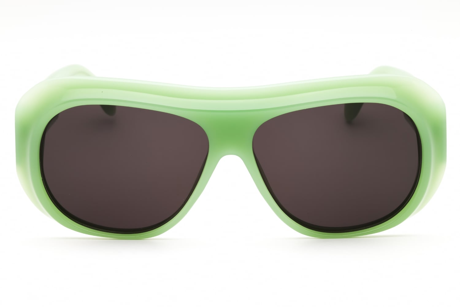 Victoria Beckham VB682S 305 Sunglasses Green Aviator Frame, Smoke Lenses Victoria Beckham VB682S acetate Oval Women main image 4