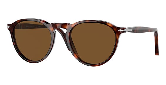 Persol PO3286S - Havana, Plastic, Round frame