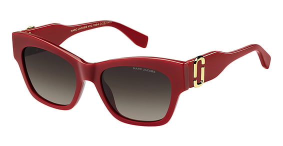Marc Jacobs Marc 762/S - C9aha Red, Plastic, Rectangle frame