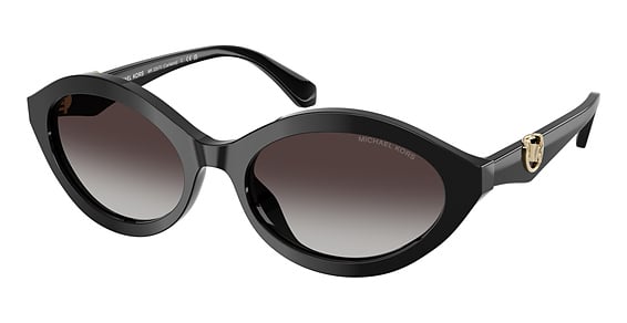 Michael Kors MK2257U CARLAZZO - Black, Plastic, Oval frame