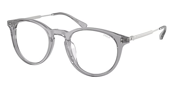 Polo PH4239U - Shiny Transparent Grey, Plastic, Round frame