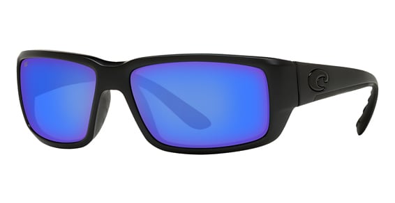Costa Del Mar 6S9006 FANTAIL - 01 Blackout, Acetate, Rectangle frame
