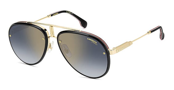 Carrera Glory - Y111v Gold Red G, Metal, Aviator frame