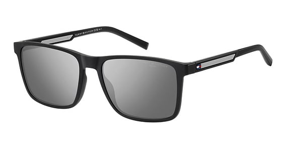 Tommy Hilfiger TH 2201/S - 08ati Blackgrey, Plastic, Rectangle frame