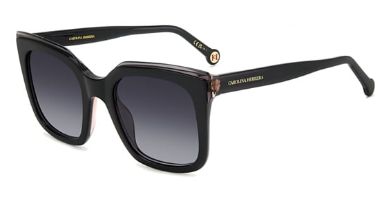 Carolina Herrera HER 0249/G/S - 8079o Black, Acetate, Rectangle frame