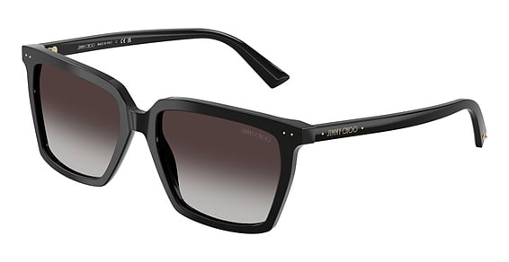 Jimmy Choo JC5051 - Black, Plastic, Rectangle frame