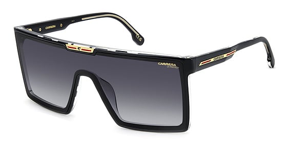 Carrera Victory C 07/S - 7c59o Black Cry, Plastic, Wrap-Around frame