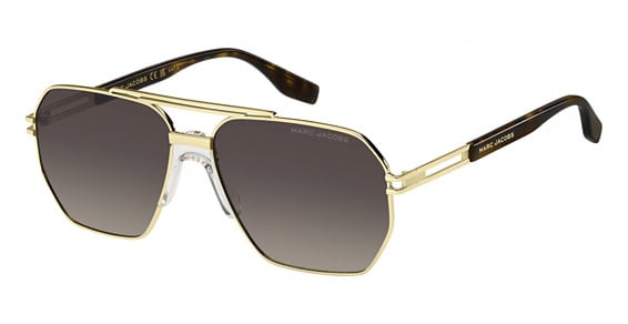 Marc Jacobs Marc 748/S - 06jha Gold Havn, Metal, Aviator frame