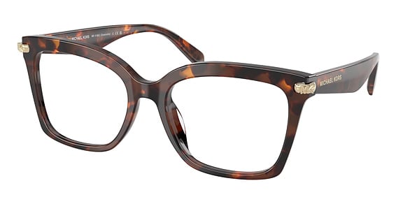 Michael Kors MK4166U GREENVILLE - Luggage Tortoise, Plastic, Cat Eye frame