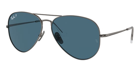 Ray-Ban RB8089 AVIATOR TITANIUM - Gunmetal, Titanium, Aviator frame