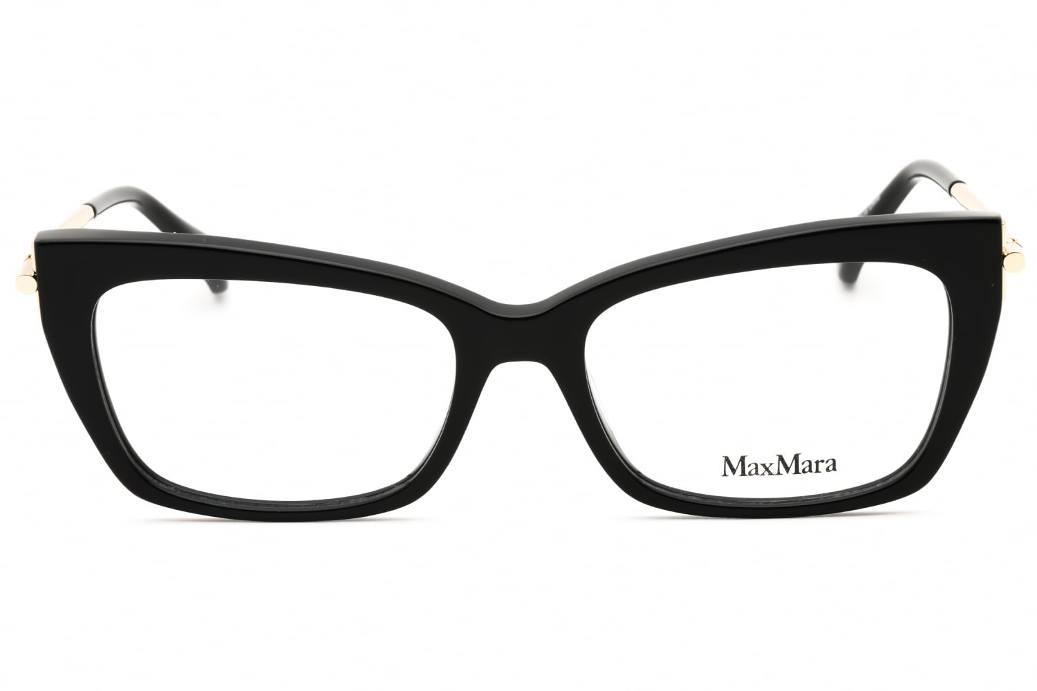 Max Mara MM5137 - Shiny Black, Acetate, Cat Eye frame