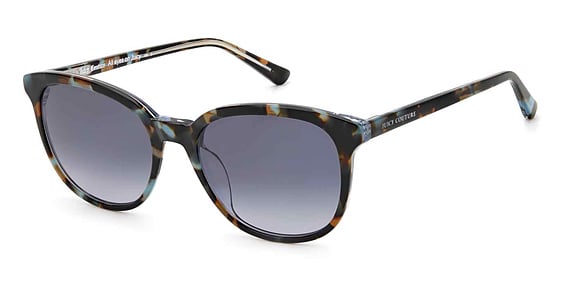 Juicy Couture JU 619/G/S - Cvt9o Teal Hvn, Acetate, Rectangle frame