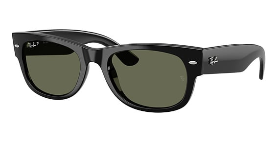 Ray-Ban RB0832SF MEGA WAYFARER II - Black, Plastic, Oval frame