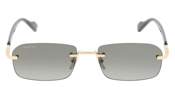 Gucci GG1221S - Gold, Metal, Rimless frame