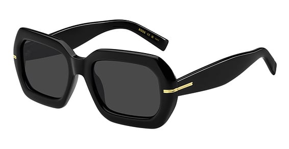 Hugo Boss Boss 1732/G/S - 807ir Black, Plastic, Rectangle frame