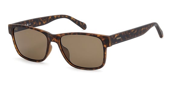 Fossil FOS 3179/G/S - N9p70 Matt Hvna, Acetate, Rectangle frame