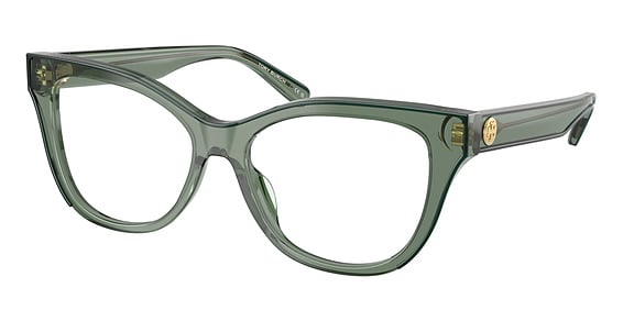 Tory Burch TY2147U - Trans Sage GRN, Plastic, Oval frame