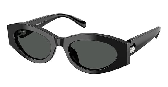 Tory Burch TY7222U - Black, Plastic, Oval frame