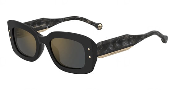 Carolina Herrera HER 0411/G/S/US - 807jo Black, Acetate, Rectangle frame