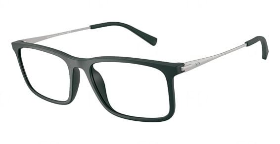 Armani Exchange AX3148U - Matte Green, Acetate, Mixed Shapes frame