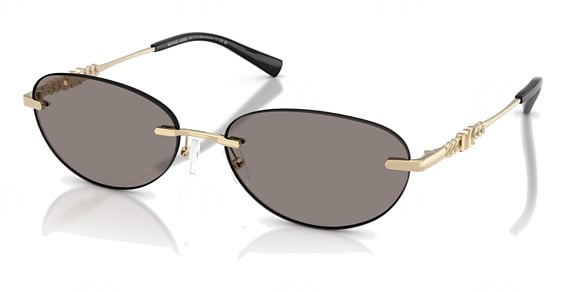 Michael Kors MK1151 MANCHESTER - Light Gold Shiny, Metal, Oval frame