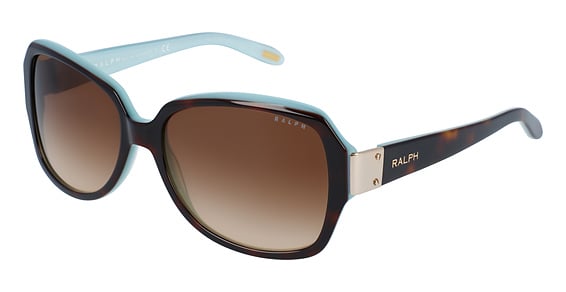 Ralph Lauren RA5138 - Shiny Havana On Aquamari, Plastic, Oval frame