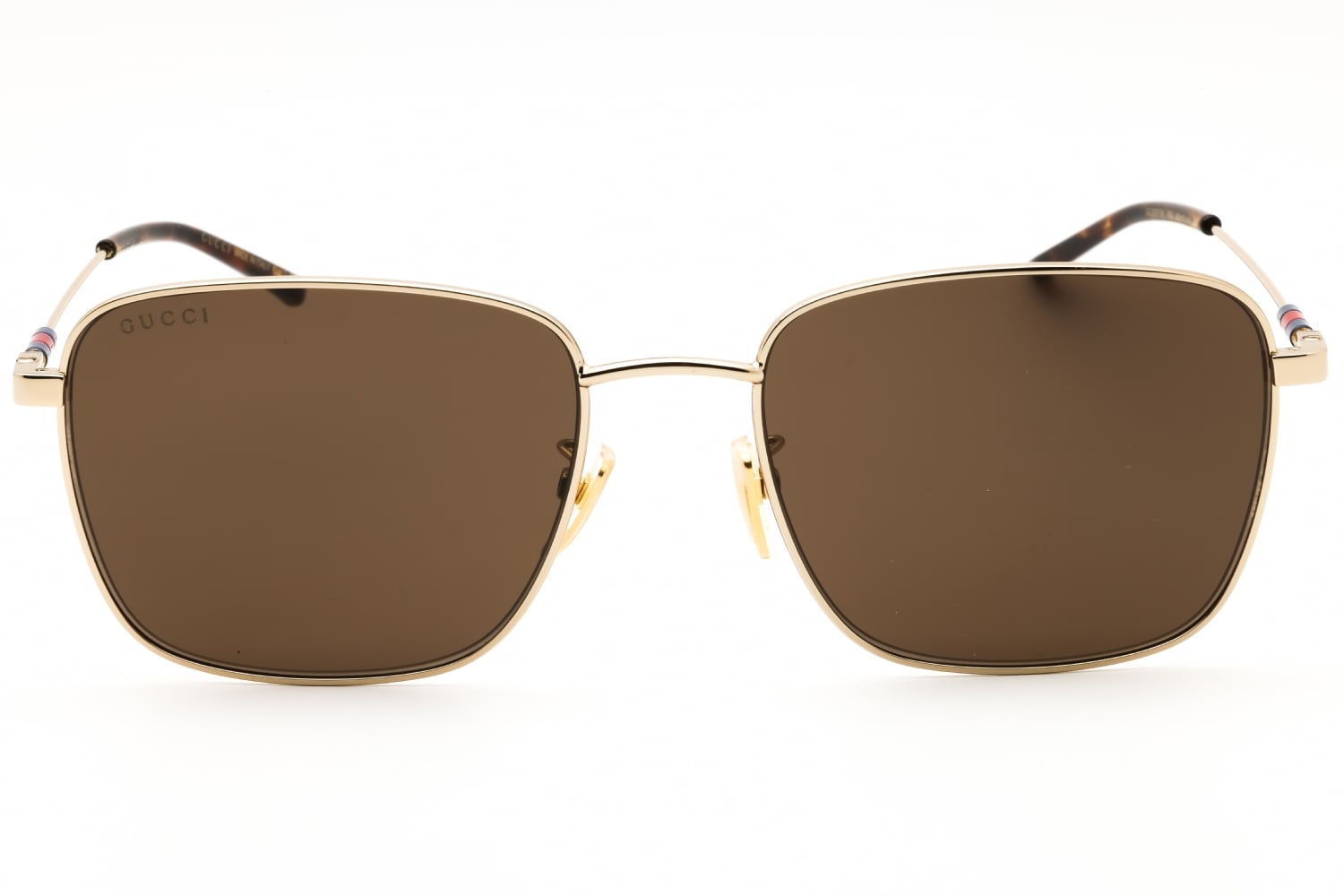 Gucci GG2097SK - Gold, Mixed Materials, Rectangle frame