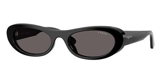 Vogue VO5695SU - Black, Plastic, Oval frame