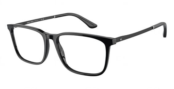 Giorgio Armani AR7249 - Black, Plastic, Rectangle frame