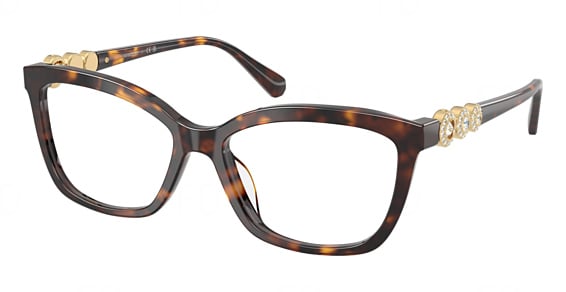 Swarovski SK2072U - Havana, Plastic, Mixed Shapes frame