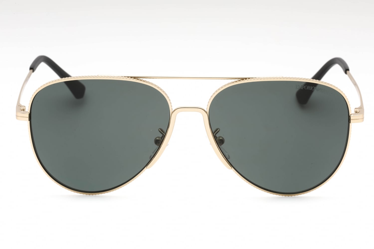Emporio Armani 0EA2149D - Matte Pale Gold, Mixed Materials, Mixed Shapes frame