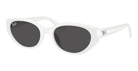 Ray-Ban RB4457D - White, Acetate, Cat Eye frame