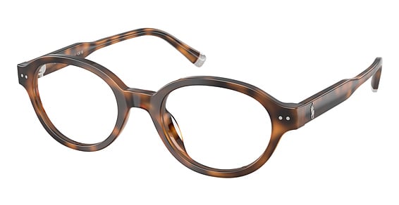 Polo PH2305U - Shiny RED Havana, Plastic, Oval frame