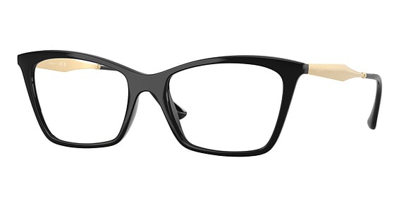 Vogue VO5624 - Black, Acetate, Oval frame